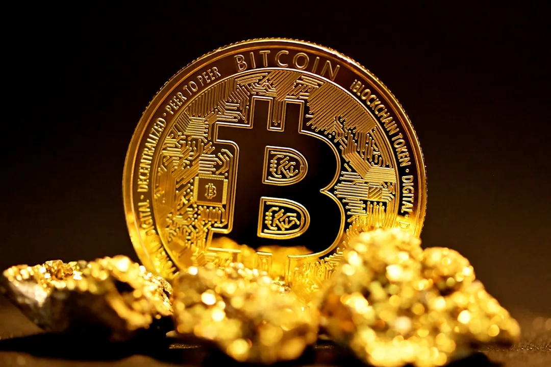 Bitcoin market chart displayed alongside oil prices and inflation indicators