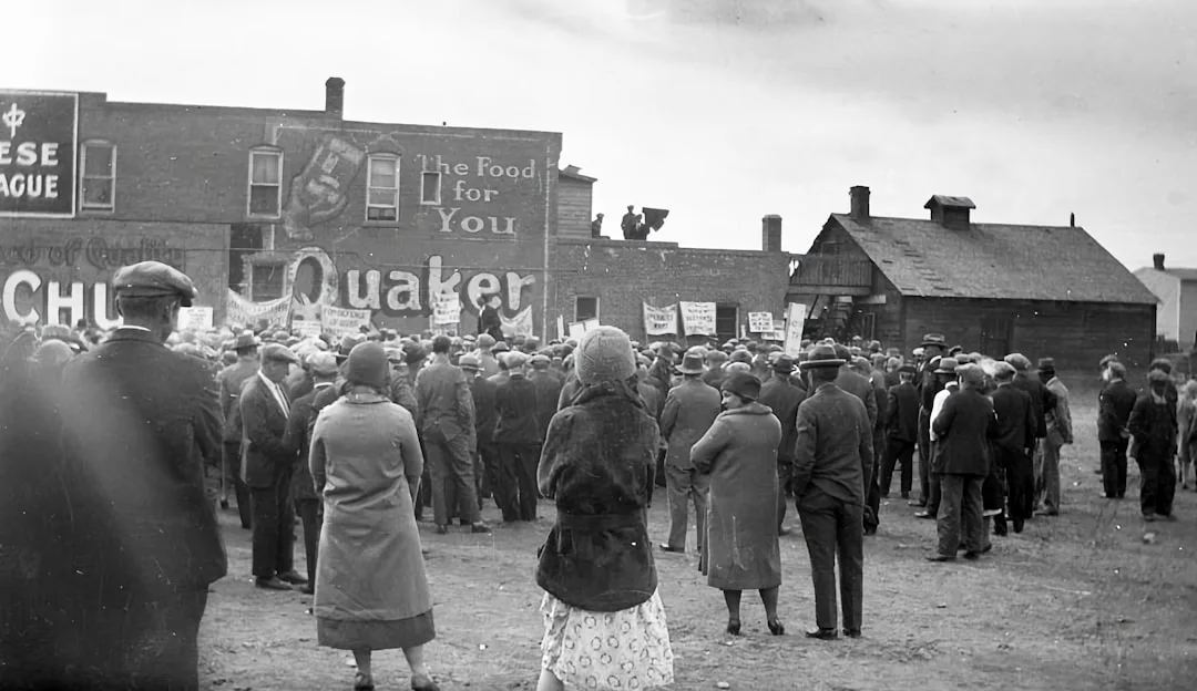 A polling station sign near a coastal street in Clacton during an election campaign