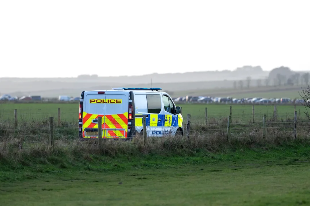 Police investigation at a British politician's home