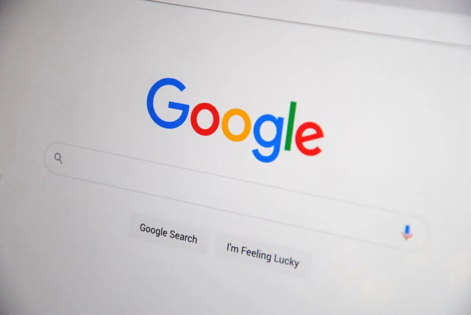 A screen showing a redesigned Google Images-style page with a personalized visual discovery feed.