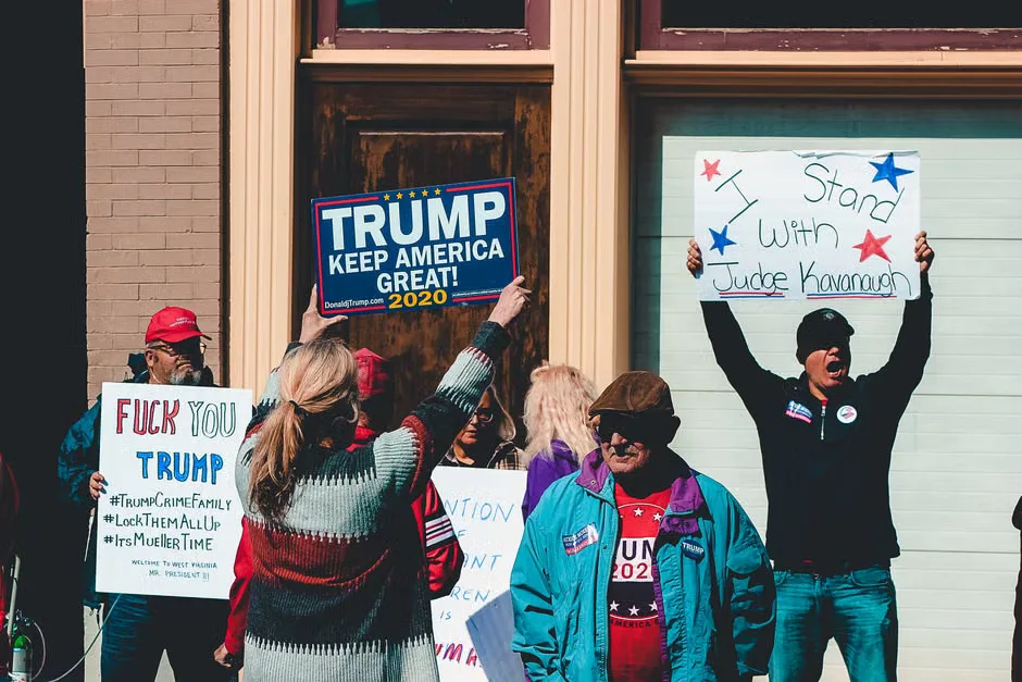 News photo illustrating: Trump election attacks spark nationwide debate among lawmakers