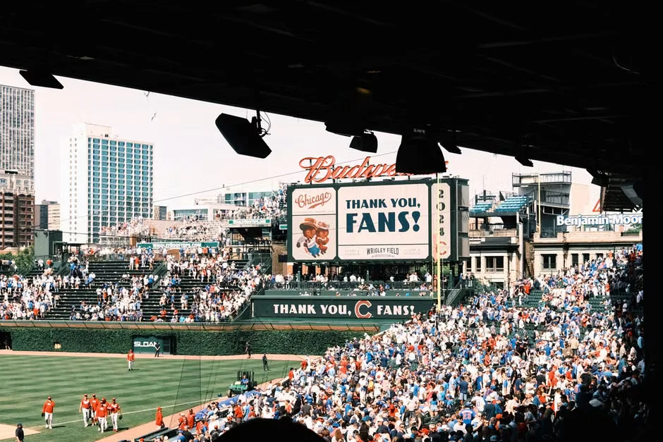 Fans gather in a packed stadium before the 2026 MLB All-Star Game as interest in the start time surges online.